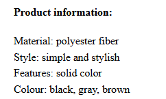 High Waist Loose Straight-leg Pants